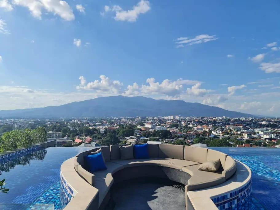 Astra Sky River无边泳池奢华温馨97㎡大三卧山景套房 Chiang Mai Eksteriør bilde